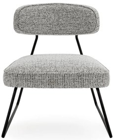 Fotoliu alb-negru Elon – Marckeric