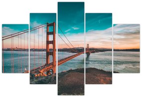Tablou - Golden Gate, San Francisco (150x105 cm)