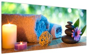 Tablou - Relaxare masaj pictura (120x50 cm)