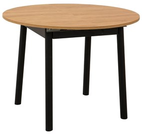 Masă de luat masa Oliver Oak Black