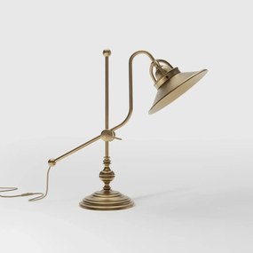 Lampa de masa stil industrial din alama personalizabila Alice