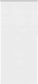 vidaXL Jaluzea opacă 124,4x230 cm, lățime material 120 cm, alb