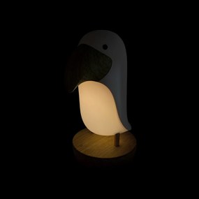 Lampa pentru copii - Tucan - culoare alba