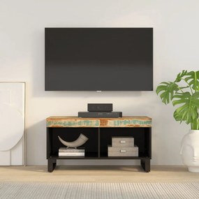 Comoda TV, 85x33x43,5 cm, lemn masiv reciclat