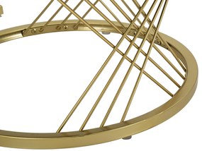 Mauro Ferretti Set De 2 Masute De Cafea Votix,  Cm Ø 70X48-50X43,3 | Aosom Romania