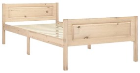 322096 vidaXL Cadru de pat, 90x200 cm, lemn masiv de pin