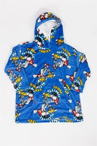 Sonic Ariciul Pătură polară de pluș pentru îmbrăcat, Poncho