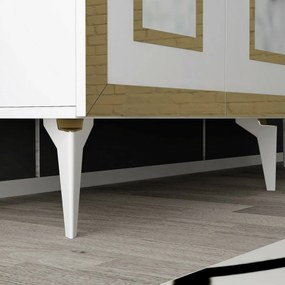 Dulap Karya White and Gold