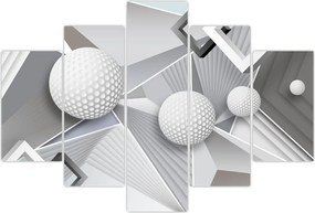 Tablou geometric abstract (150x105 cm)