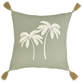 Pernă decorativă 45x45 cm Paradiso Palm – Catherine Lansfield