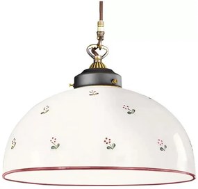 Lustră pe cablu Kolarz 731.32.77 NONNA 1xE27/75W/230V d. 36 cm roșu