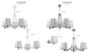 Jupiter 1513 - OR 5 bi - Lustra cu tija OSKAR 5xE27/60W