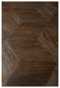 Masă de dining cu aspect de lemn de ulm 100x220 cm Diamond – DAN-FORM Denmark