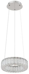 Lustra LED cu telecomanda design modern Mucky crom