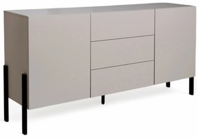 Comoda cu sertare Wezilo 184 cm - cașmir / negru Picioare