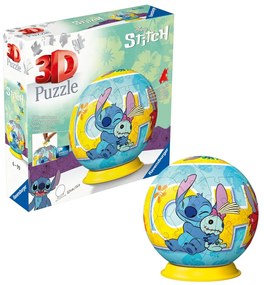 PUZZLE 3D BILA DISNEY STITCH 72 PIESE - RAVENSBURGER (RVS3D11596)