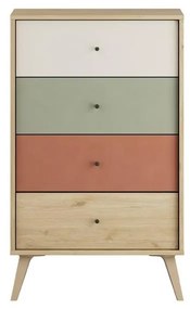 Comodă Seraphina 4 (multicolor) . 1109361