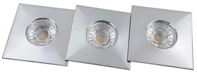 Rabalux 1079 - SET 3xLED Lampă încastrată baie RANDY 3xLED/4W/230V