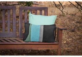 Pernă pentru exterior din plastic reciclat Green Decore Moonlight, 35 x 55 cm