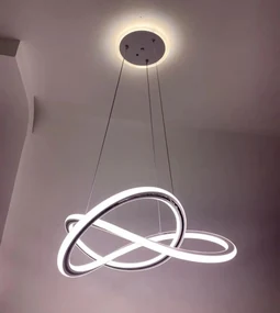 Lustra LED, Elit's, ESN1502, 3 Tipuri De Lumina, Inaltime Reglabila