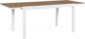 Masă de grădină din aluminiu 90x140 cm Elias – Bizzotto