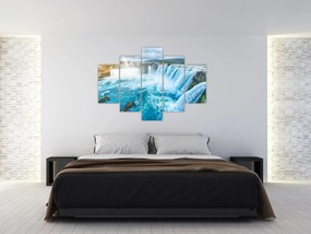 Tablou - Cascada Godafoss (150x105 cm)