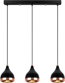 Candelabru suspendat pe cablu YILDO, 3x E27, 40W, 230V