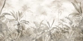 Fototapet, Soft Jungle, Beige, Rebel Walls