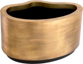 Ghiveci, Vas decorativ din otel inoxidabil Monza