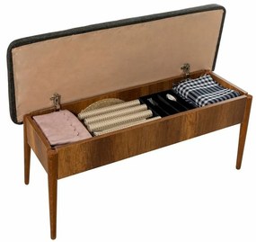 Bancă Vina Anthracite and Walnut