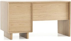 Birou lemn masiv Cooper, 140 × 68 × 77 cm