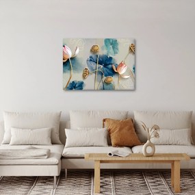 Tablou cu flori (70x50 cm)