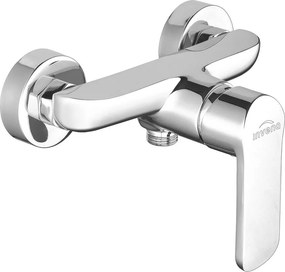 Baterie dus monocomanda Invena Siros crom lucios