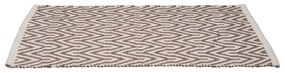 Covoraș de baie bej din plastic reciclat 50x80 cm Altai – Wenko