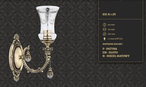 Aplica eleganta design LUX Sienna