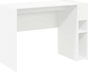 vidaXL Birou Alb 109 x 50 x 78 cm Lemn compozit