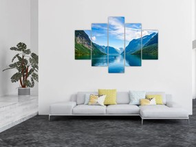 Tablou - Lacul Lovatnet (150x105 cm)