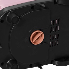 HOMCOM Defroster cu aburi vertical pentru haine 1,4 L 1950 W debit abur 32g/min tija telescopica roz negru | Aosom Romania