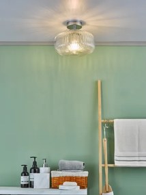 Där Lighting RIV5208 -Plafonieră aplicată pentru baie RIVA 1xE27/60W/230V IP44 crom