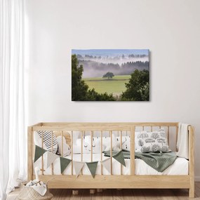 Tablou - Lunca cu copac (90x60 cm)