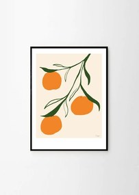 Poster 30x40 cm Orange – Anna Mörner – The Poster Club