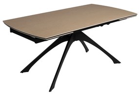 Masă de dining extensibilă cu blat suplimentar 90x180 cm Rocía – Ixia