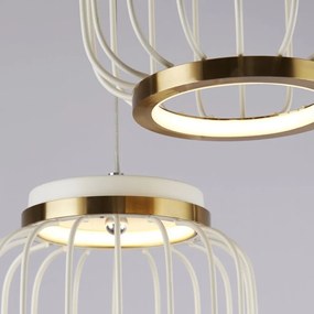 Lustra cu 3 pendule LED design ambiental Belle