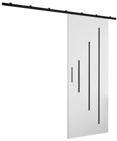 Uși culisante 80 cm Zodiac Y (alb mat). 1074261