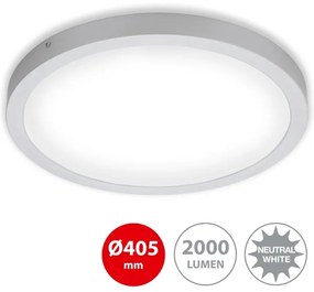 Plafonieră LED FIRE LED/24,5W/230V 4000K Briloner 7143-414
