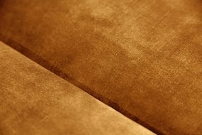 Canapea design Chesterfield, Catifea, Galben Mustar, MODERN BAROCK