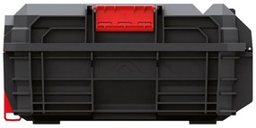 Cutie de scule A, 19,4 cm, organizator, negru