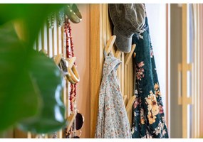 Panou de agățat diverse în culoare naturală din lemn de stejar 46x100x8 cm Parco – Spinder Design