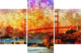 Tablou - Golden Gate, SanFrancisco, California (90x60 cm)