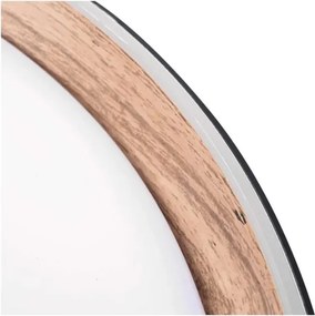 Plafonieră LED dimabilă ILVI LED/45W/230V 2700-6500K Ø 50 cm negru/bej + telecomandă